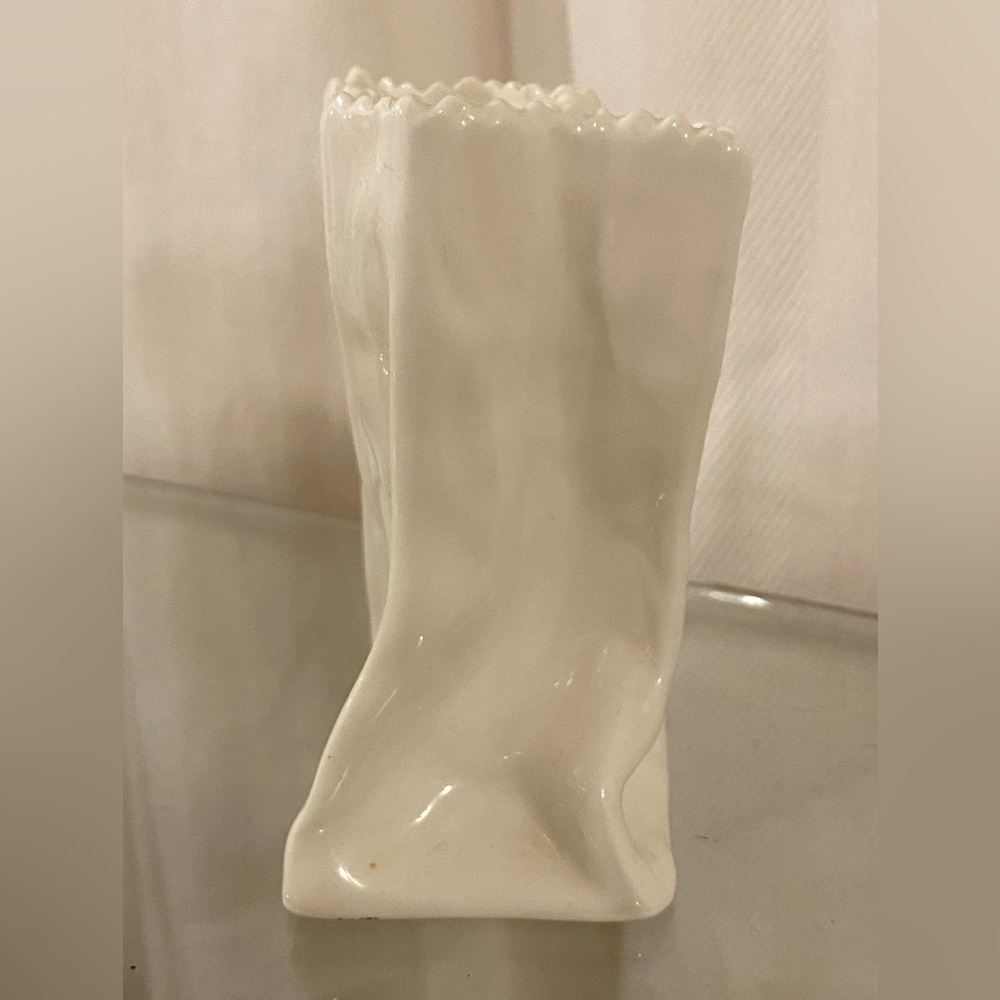White Ceramic Vase - Picture 8 of 8